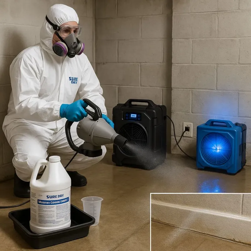 Sanitization and Odor Removal process in Smithsburg, MD