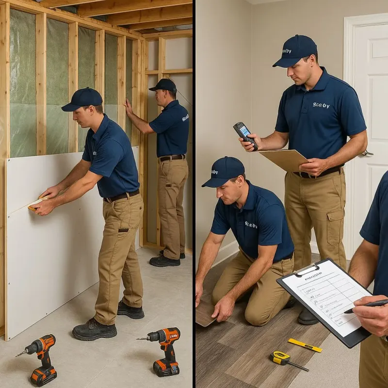 Repairs and Reconstruction process in Smithsburg, MD